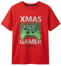 Boys Xbox Red Christmas Gamer T-shirt (BG-000346)