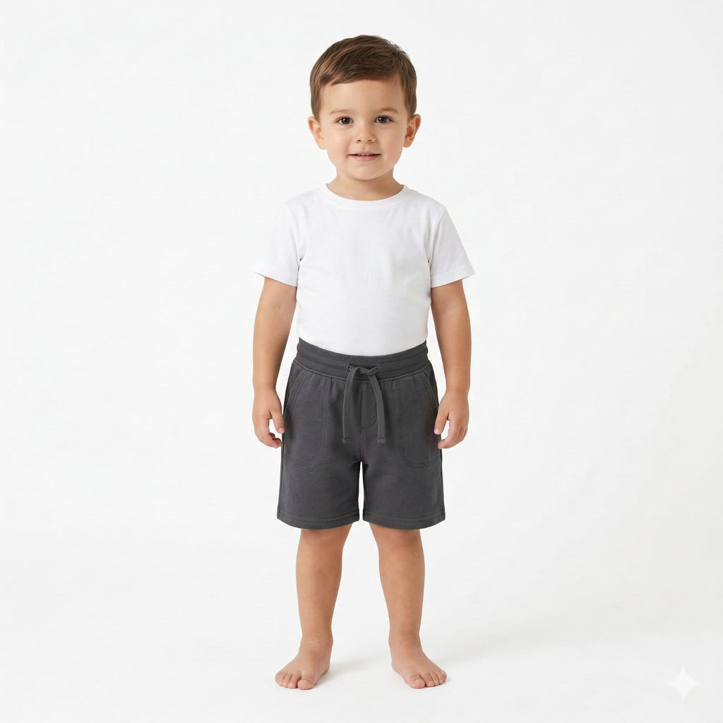 Forge Grey Childerns Shorts (BG-000422)