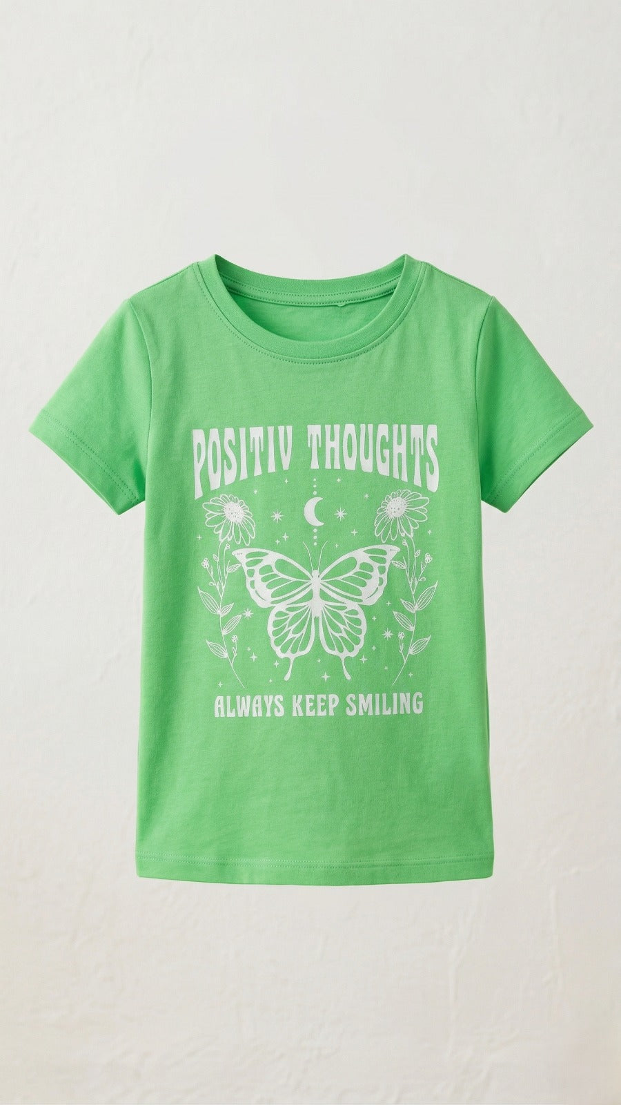 Green with Butterfly & Always Keep Shining (BG-000436)