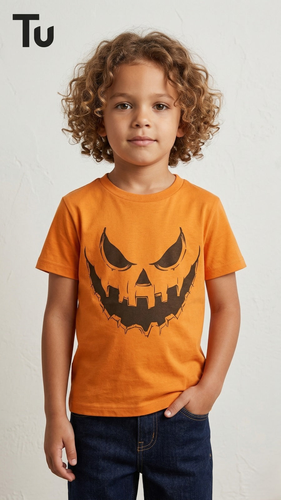 Orange with Black Face (BG-000484)