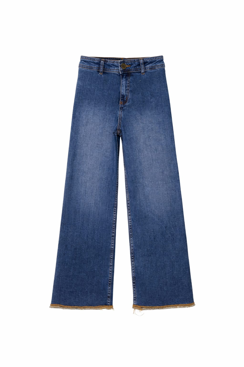 Girls Wide Leg jeans in Dark Blue Colour