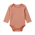 Baby Long Sleeve Bodysuit in Pinstripe Color (BG-000136)