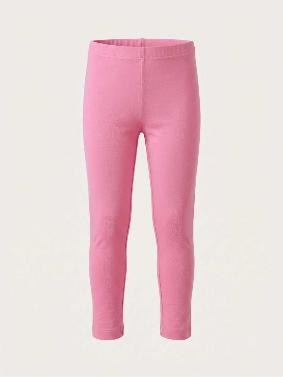 Baby Pink Leggings-Summer (BG-000607) - girl tights