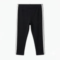 Black Legging with White Side Stripes (BG-000200) - girl tights