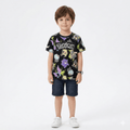 Black Pokemon Character T-shirt (BG-000406) - boy tshirt