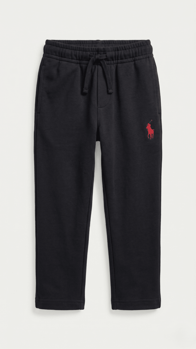 Black Polo Cotton Jogger Trouser (BG-000619) - boy trouser
