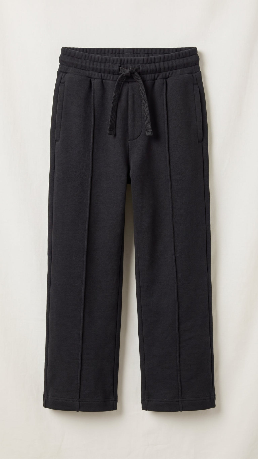 Black Winter Terry Trousers with Drawstring Waist ZARA (BG-000958)