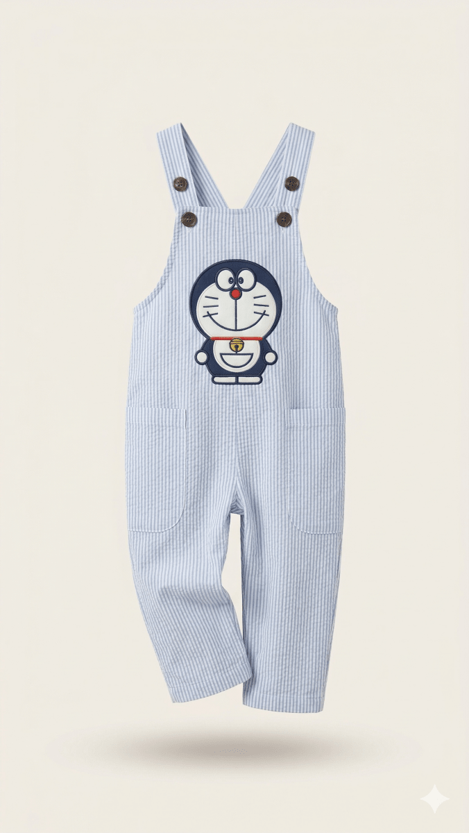 blue doremon jumpsuit BG-000471 - dungaree