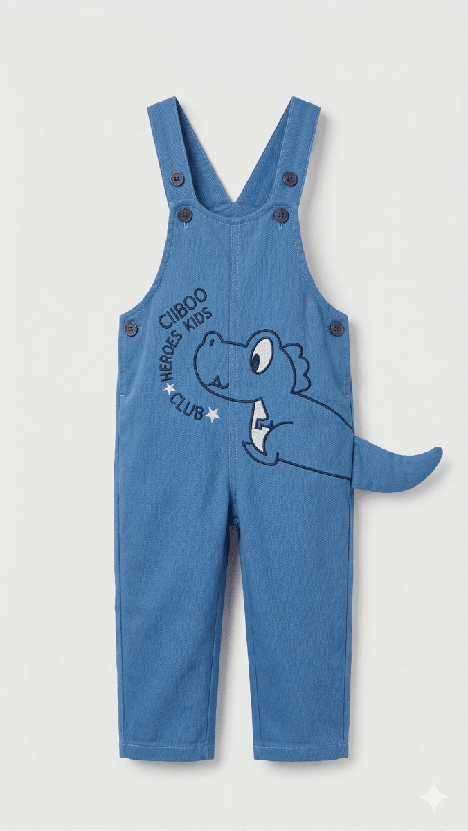 blue jumpsuit  BG-000469