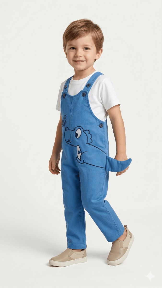 blue jumpsuit  BG-000469