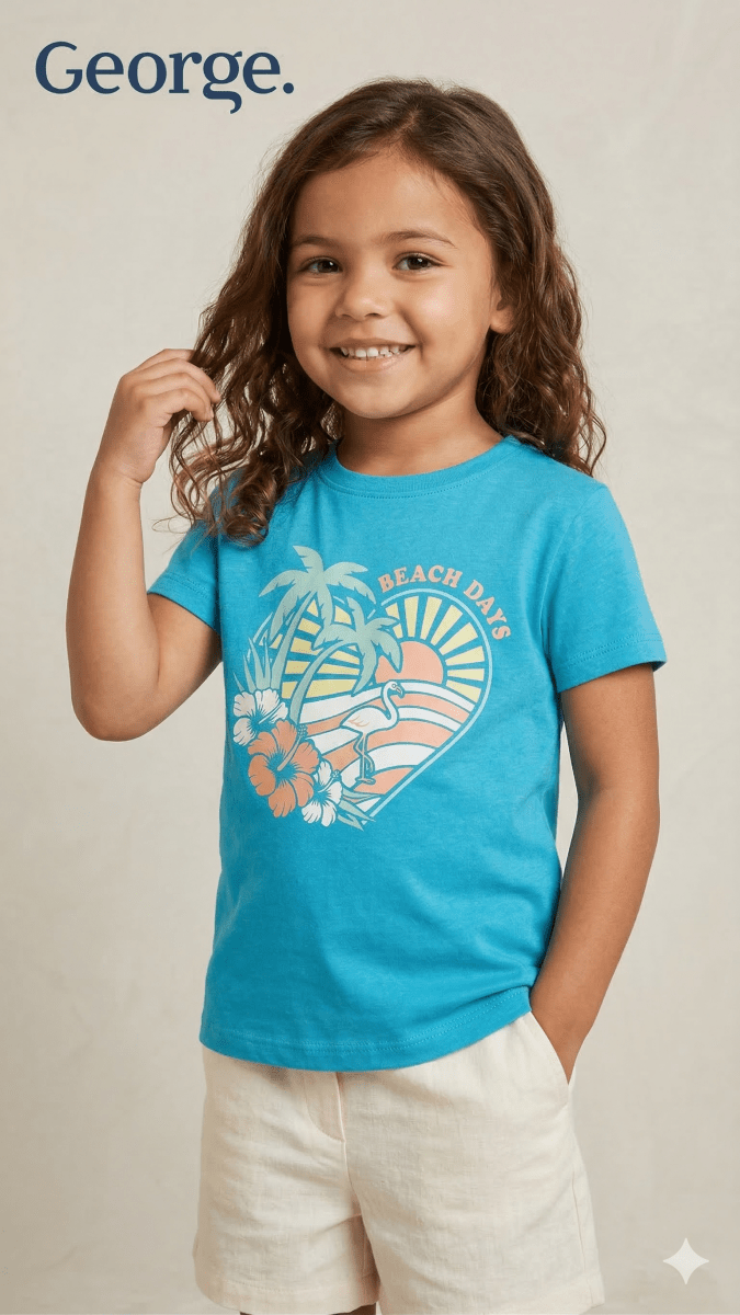 blue with beach days BG-000447 - blouse