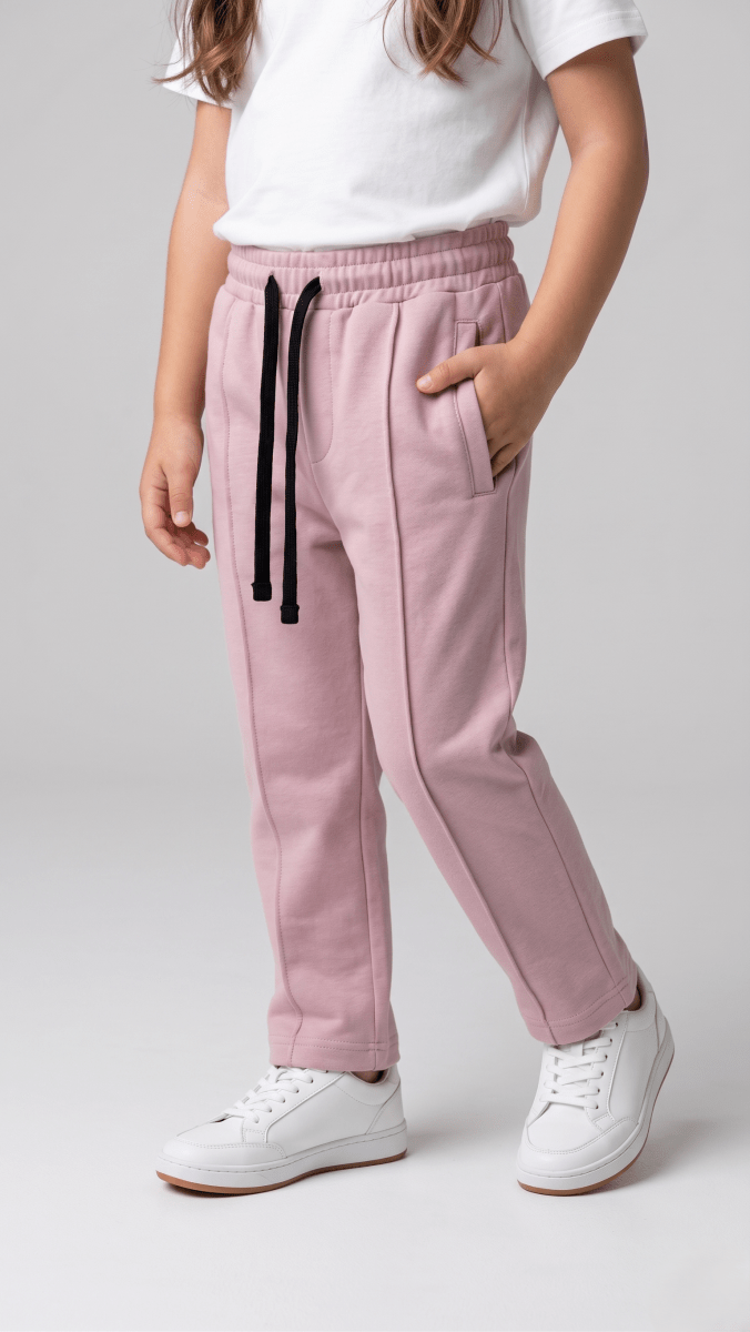 Blush Pink Pin-Tuck Trouser (BG-000563)