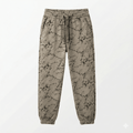 Boys' Abstract Marble Print Joggers - Beige & Black (BG-000031)