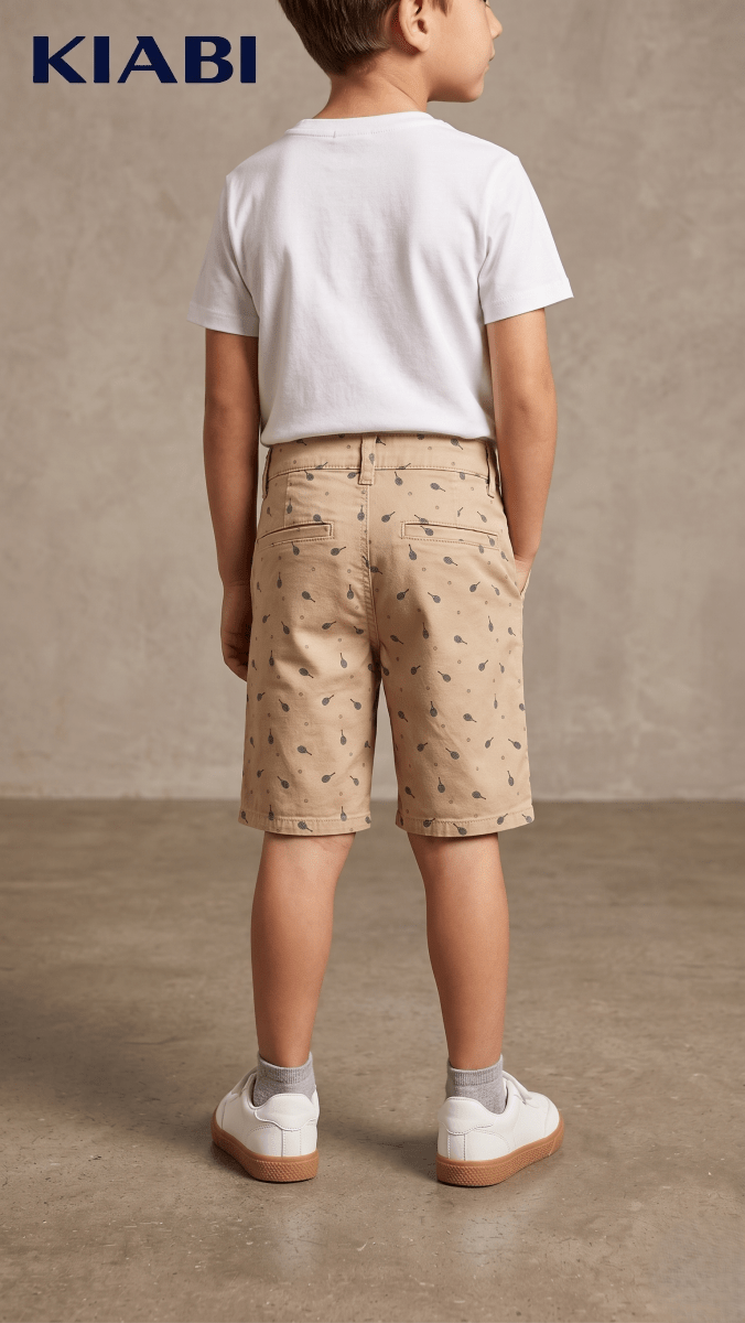 Boys Cotton Skin Nikker with Rackets Print (BG-000552) - nikkers