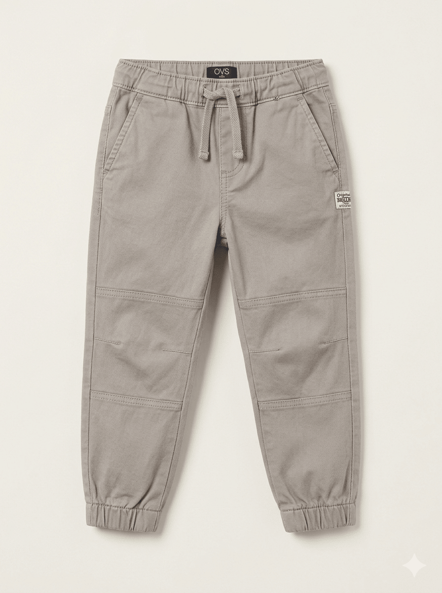 Boys grey jogger Style Pant (BG-000365) - boys pants