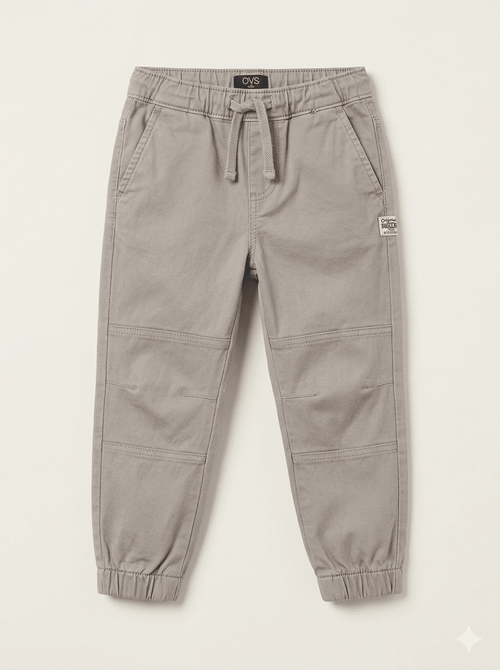 Boys grey jogger Style Pant (BG-000365) - boys pants