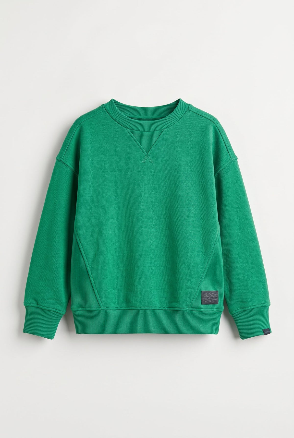 Boys Kelly Green Classic Crewneck Sweatshirt (BG-001001)
