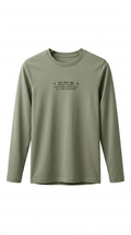 Boys Long Sleeve Olive Green Shirt (BG-000356)