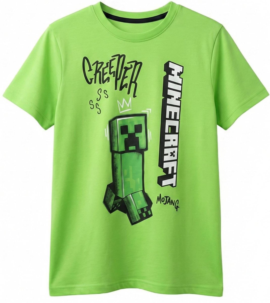 Boys Minecraft Creeper T-shirt (BG-000347) - boy tshirt
