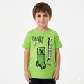 Boys Minecraft Creeper T-shirt (BG-000347) - boy tshirt