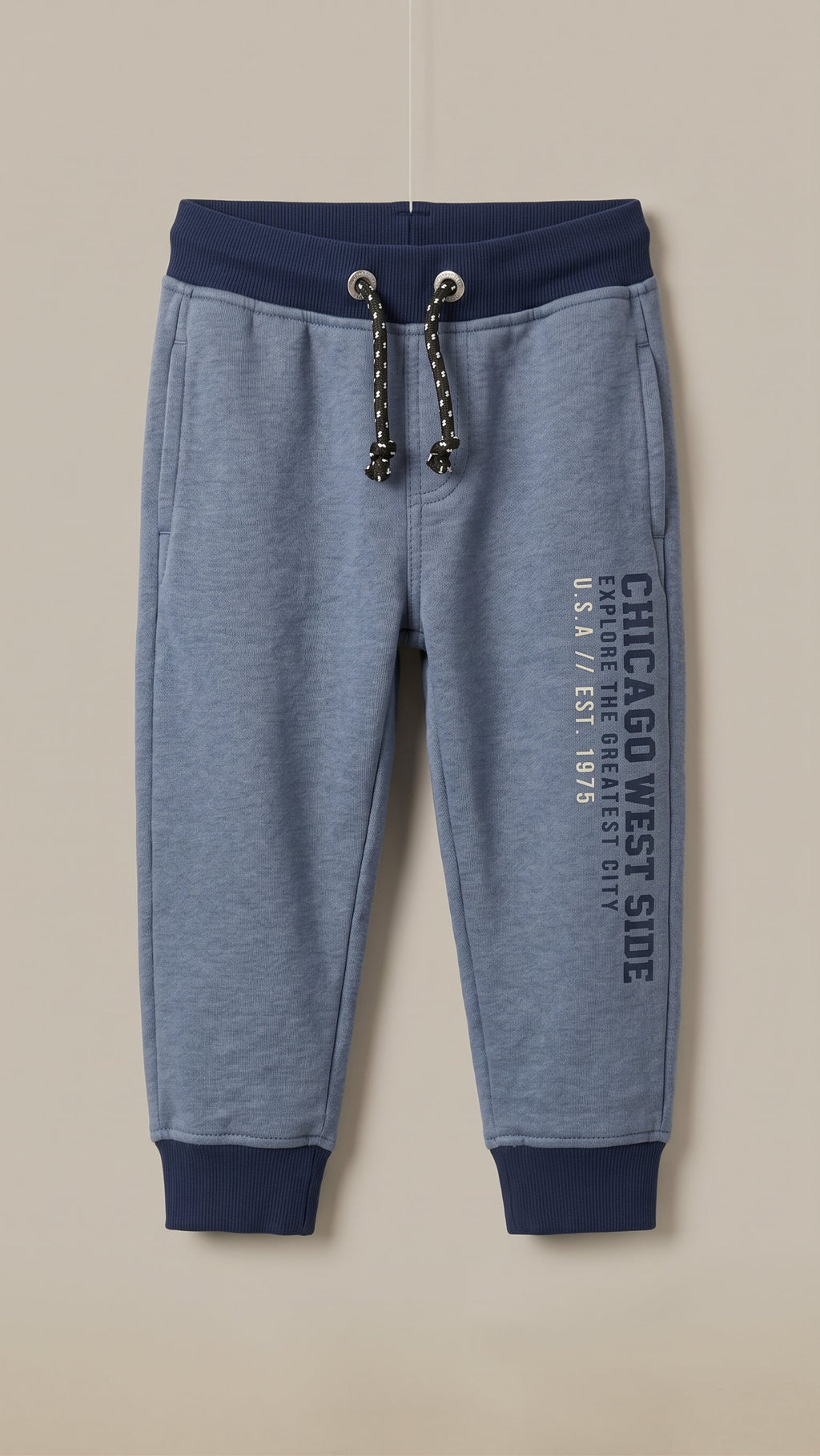 Boys Winter Blue "Chicago West Side" Jogger Trousers (BG-000974)