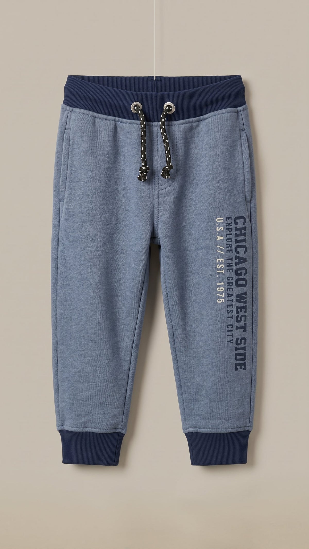 Boys Winter Blue "Chicago West Side" Jogger Trousers (BG-000974)