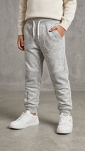 Boys Winter Grey "New Icon" Jogger Trousers (BG-000964)
