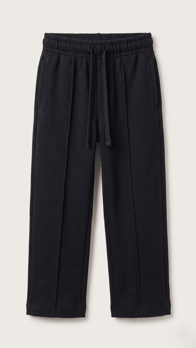 Classic Midnight Black Comfort Trouser (BG-000561) - Unisex trouser