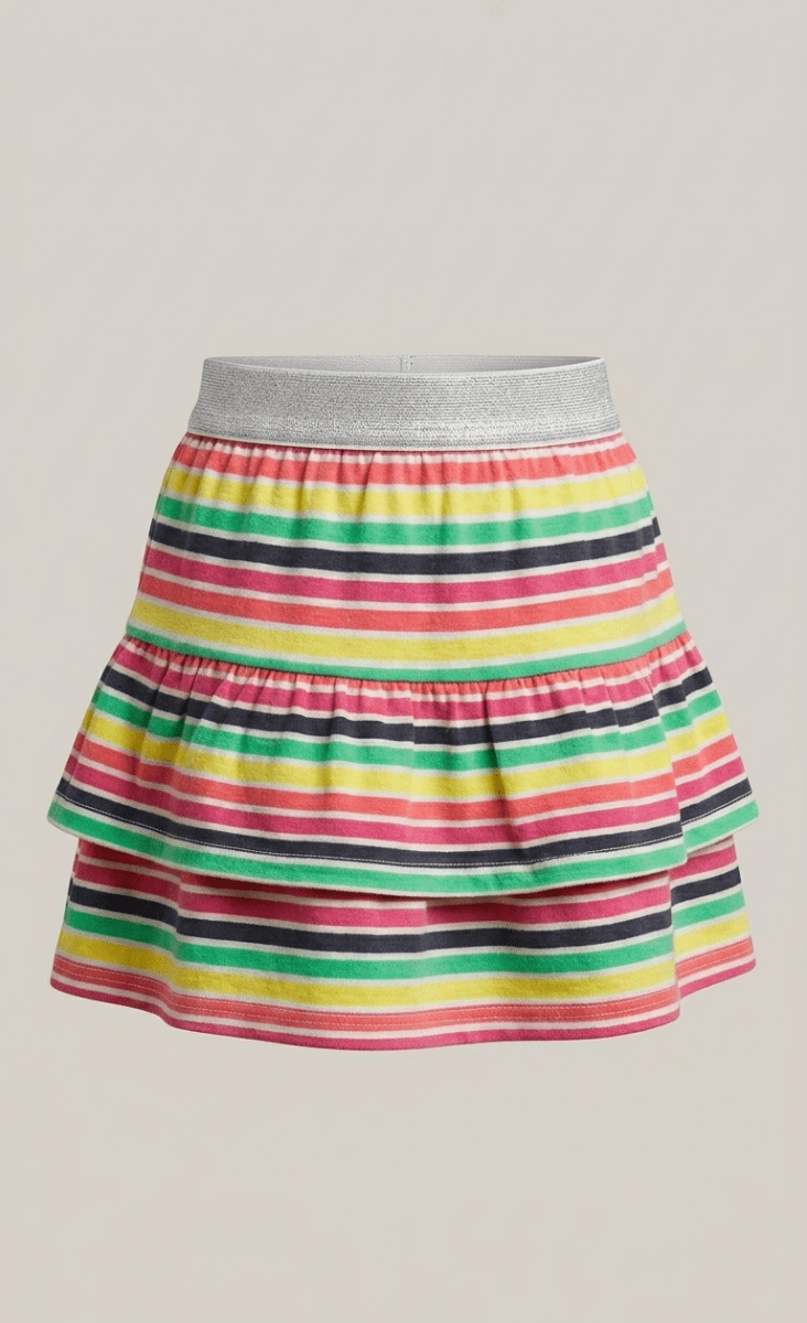 COOL CLUB MULTI COLOUR SKIRT (BG-000744) - Skirt