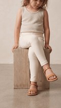Cream Leggings-Summer (BG-000608) - girl tights