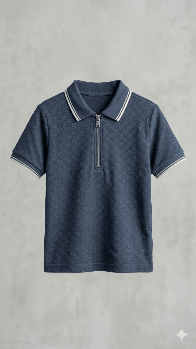 dark blue with zip BG-000476 - polo