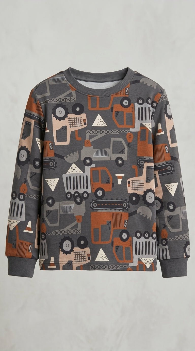 Denokids boys long sleeved cotton shirt (BG-000095)