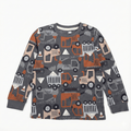 Denokids boys long sleeved cotton shirt (BG-000095)