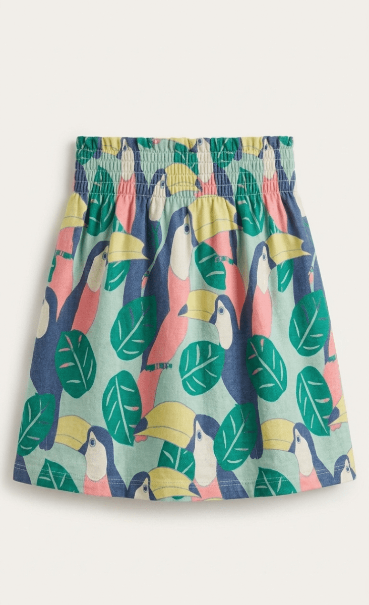 FREE STYLE MULTI COLOUR SKIRT (BG-000745) - Skirt