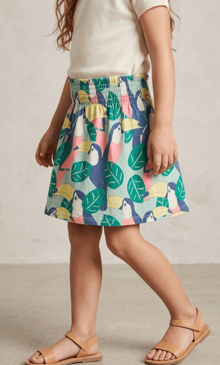 FREE STYLE MULTI COLOUR SKIRT (BG-000745) - Skirt