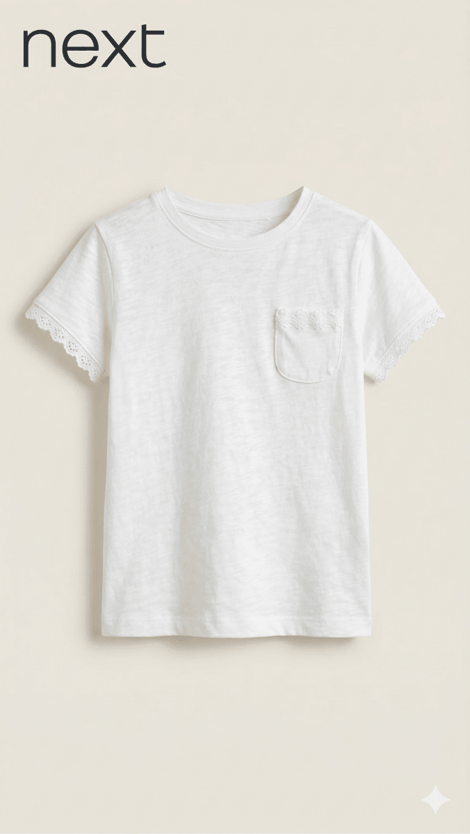 full white with lace BG-000445 - blouse