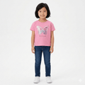 Girls Pink shirt with Butterfly Graphic (BG-000398) - blouse