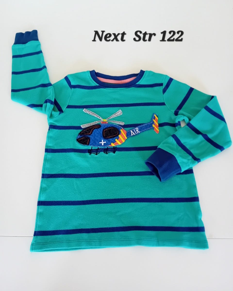 Green/orange transport mini snuggle shirt (BG-000116)