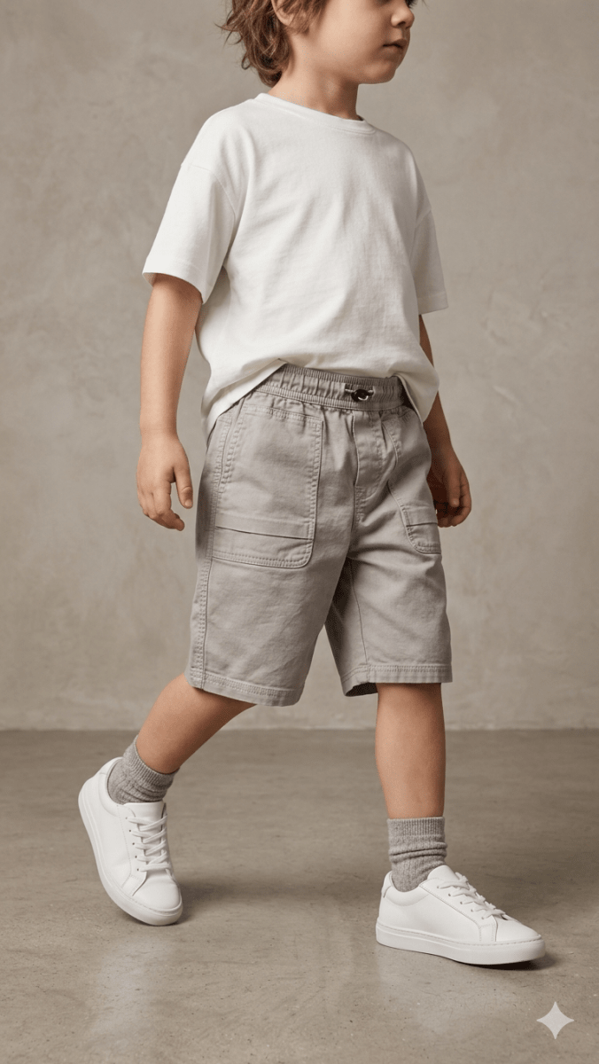 Grey Cotton Nikker (BG-000539) - nikkers
