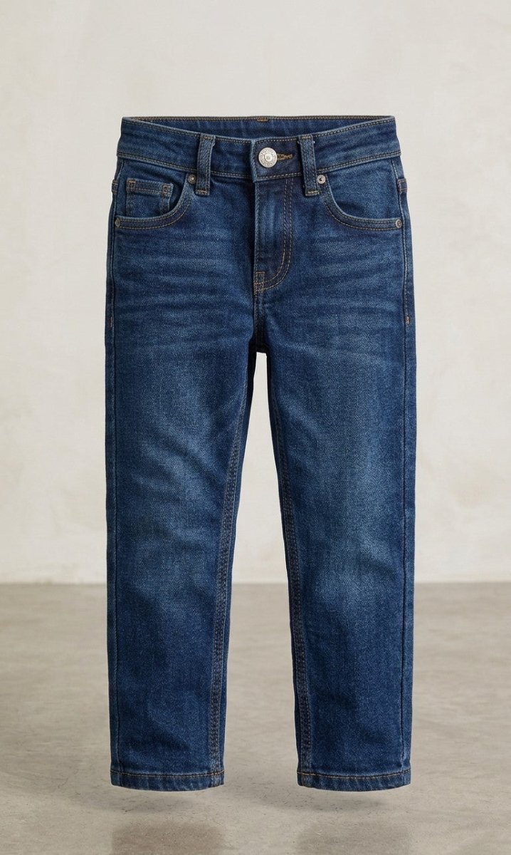 GUESS PANT BOY DENIM DARK BLUE (BG-000602) - boys pants