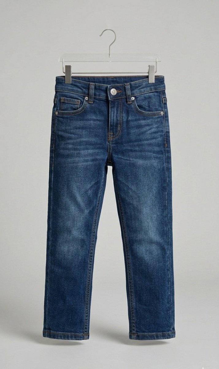 GUESS PANT BOY DENIM LIGHT BLUE (BG-000603) - boys pants