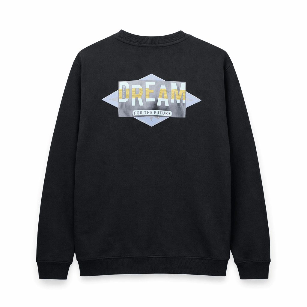 Kids Black Sweatshirt - "Experience - Since 2003" Graphic Print Kids Black Sweatshirt - "Journeys Great Britain" Graphic Print (BG-000198) - boy sweatshirt