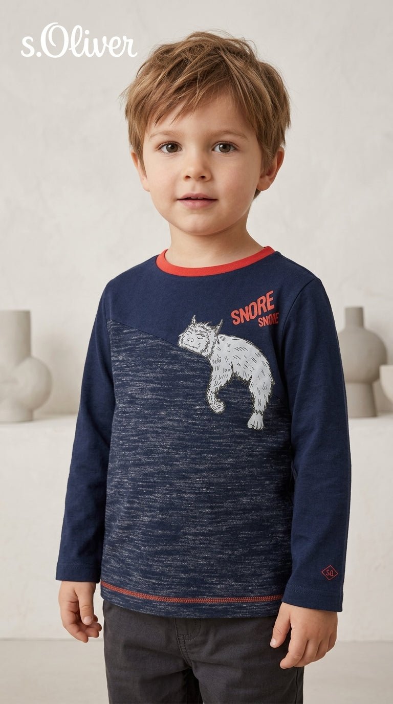Kids cotton gruffalo top (BG-000108)