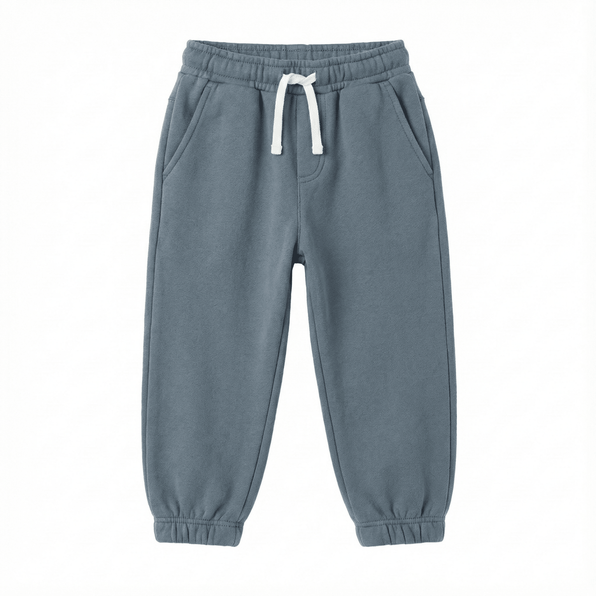 Kids' Premium Essential Fleece Joggers - Slate Blue (BG-000024)