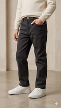 LEVIS JET BLACK PANTS (BG-000670) - boys pants