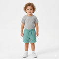 Light Green Childerns Shorts (BG-000424) - nikkers