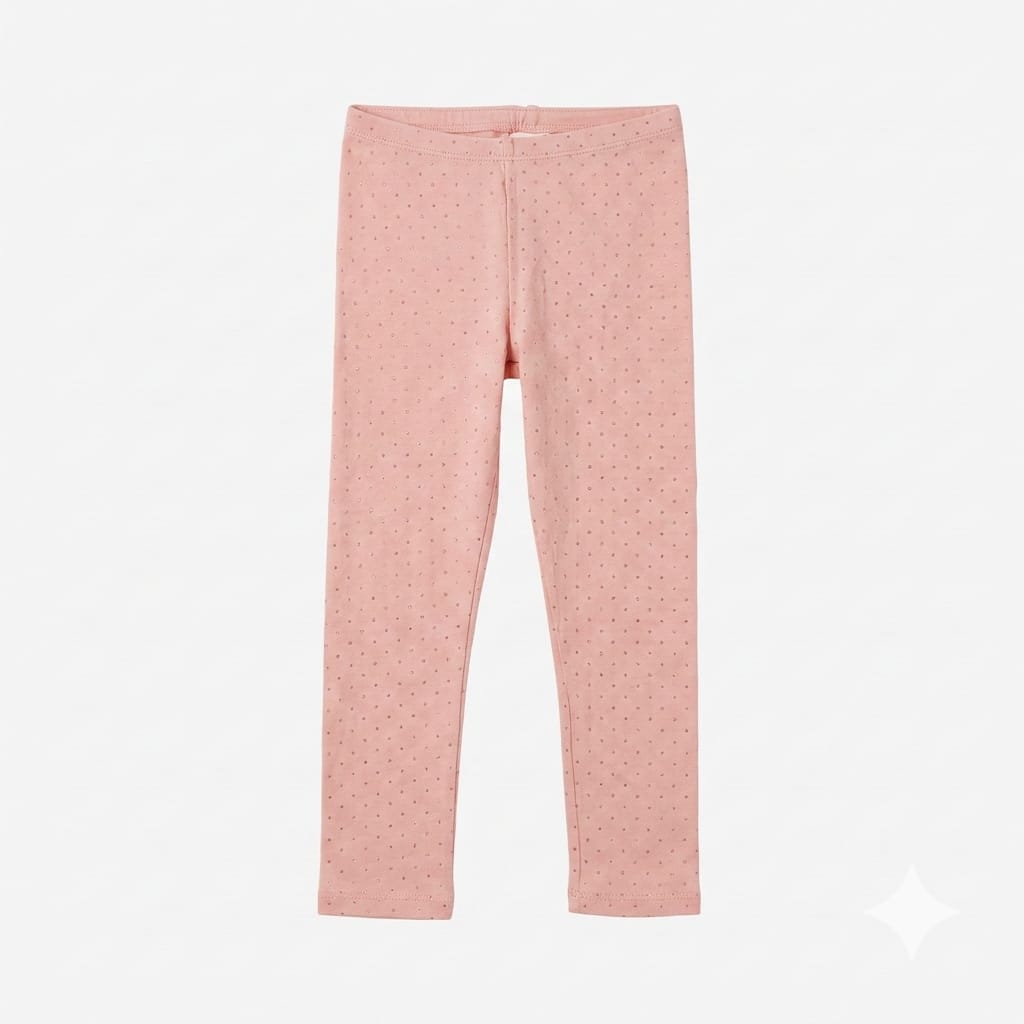 Light Pink Glittery Legging (BG-000217)