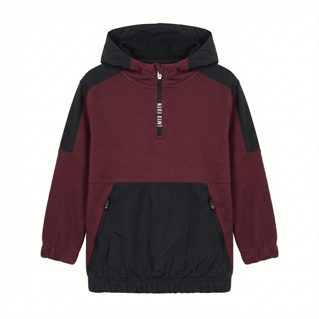Limited Edition Maroon Pullover with Kangaroo (BG-000090)