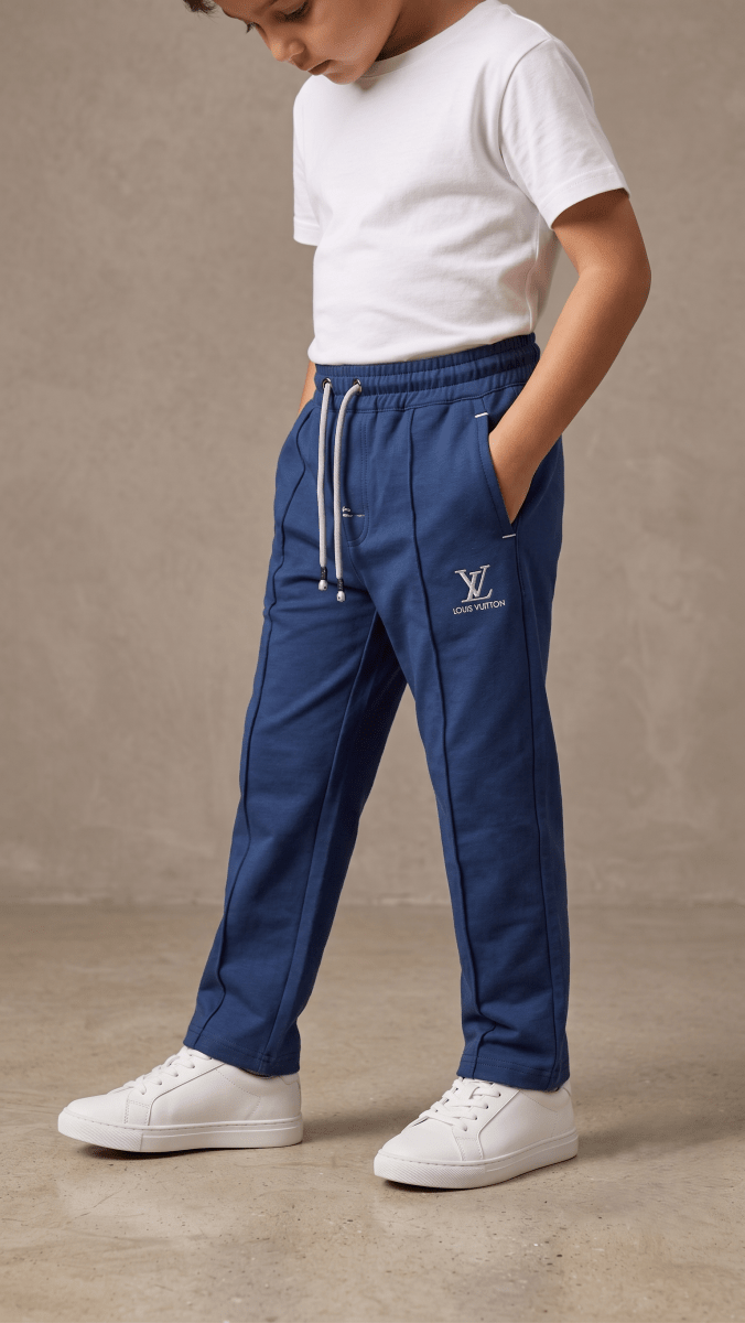 LV Navy Blue Trouser (BG-000751) - boy trouser