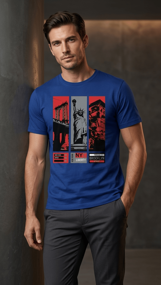 Masada" Liberty 1905 Heritage Graphic Tee (BG-000665) - men shirts